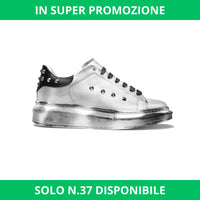 Thumbnail for Sneakers borchiata effetto sporcata - FLAG STORE