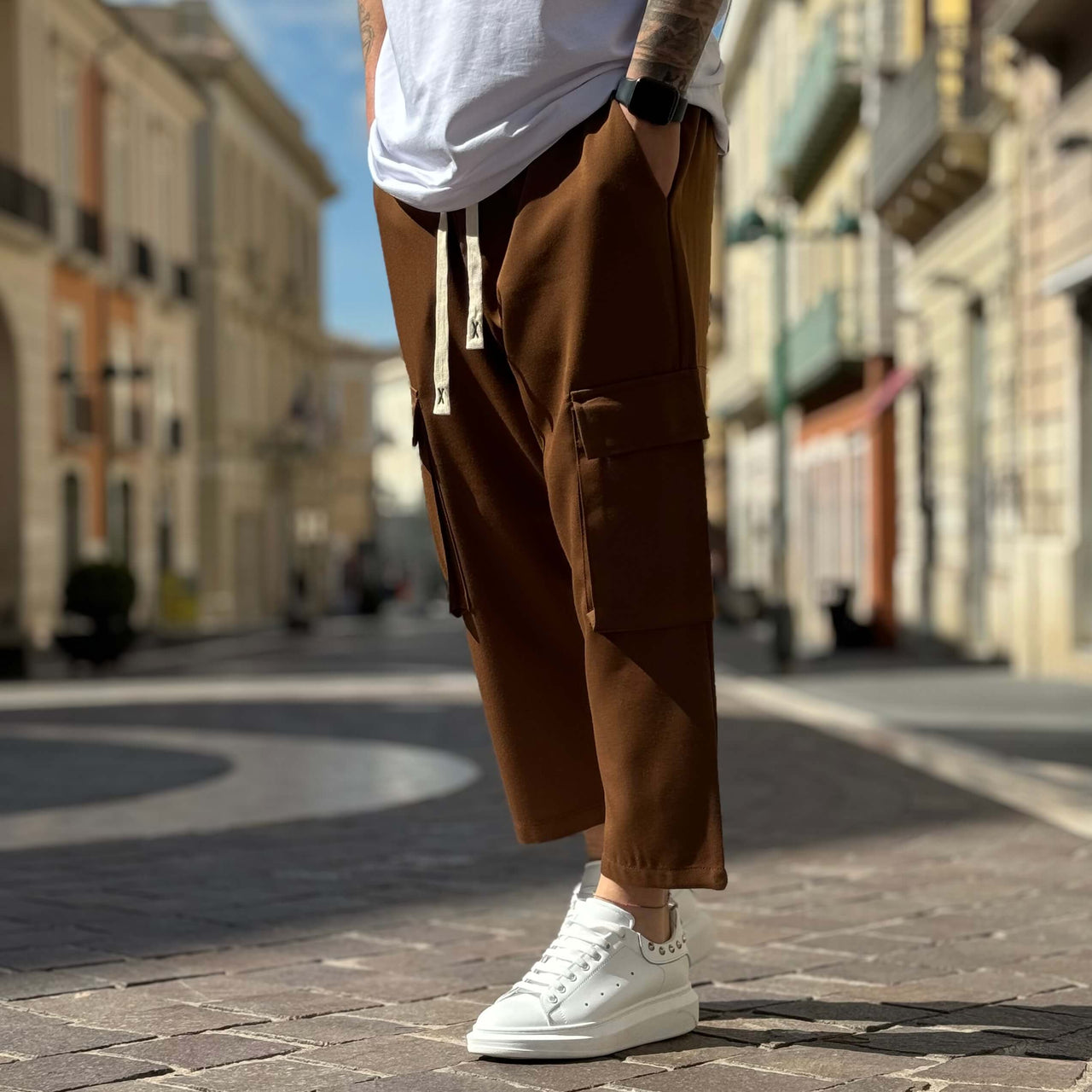Pantalaccio japan tasconato avana - FLAG STORE