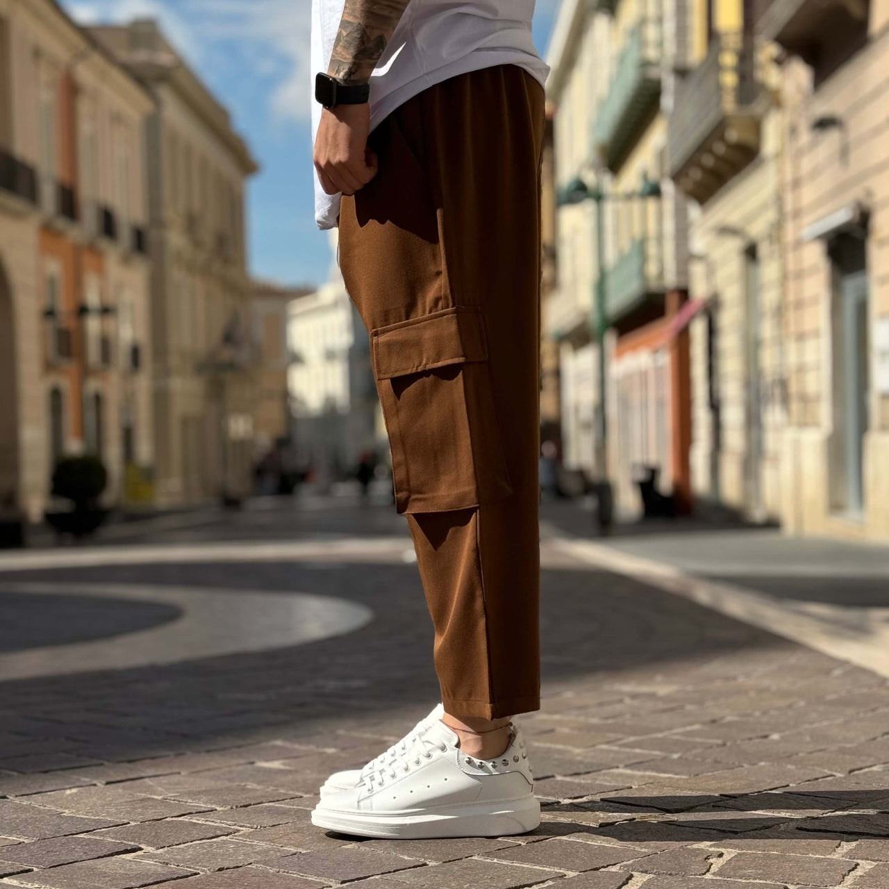 Pantalaccio japan tasconato avana - FLAG STORE