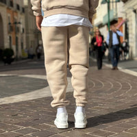 Thumbnail for Pantalaccio tuta jogger crema - FLAG STORE