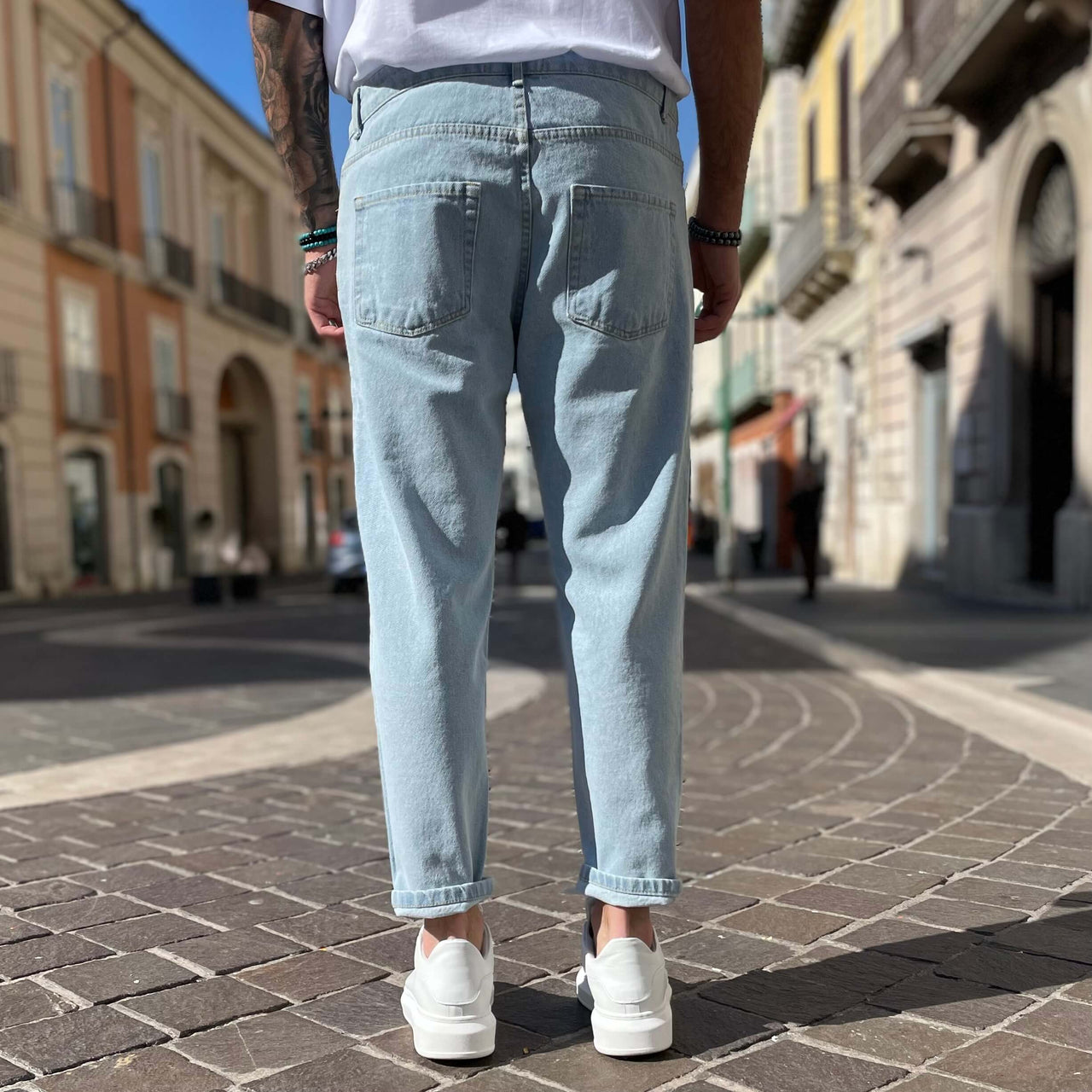 Jeans chiaro Ronaldo regular fit - FLAG STORE