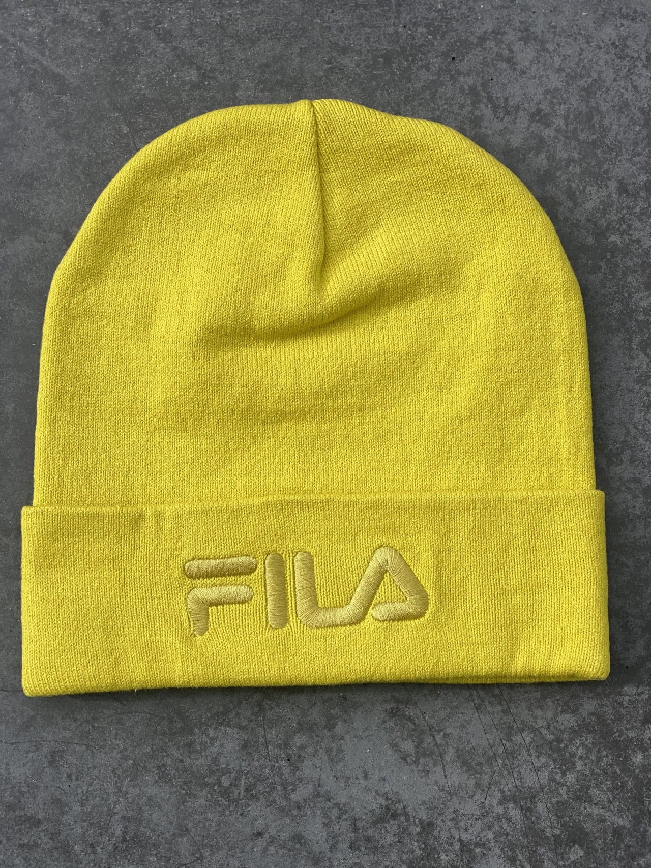 Cappello di lana giallo - FILA