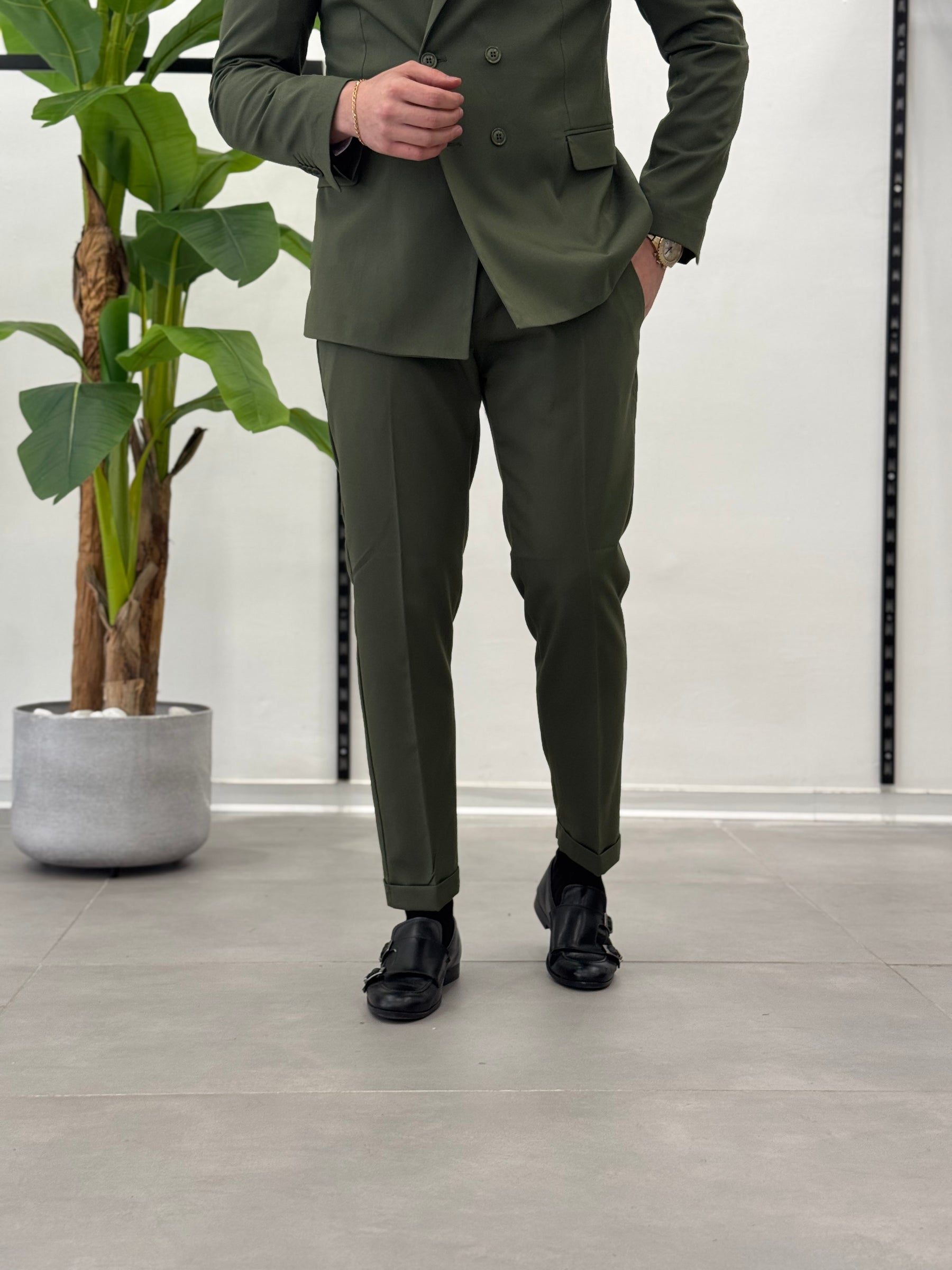 Malaga double-breasted suit 