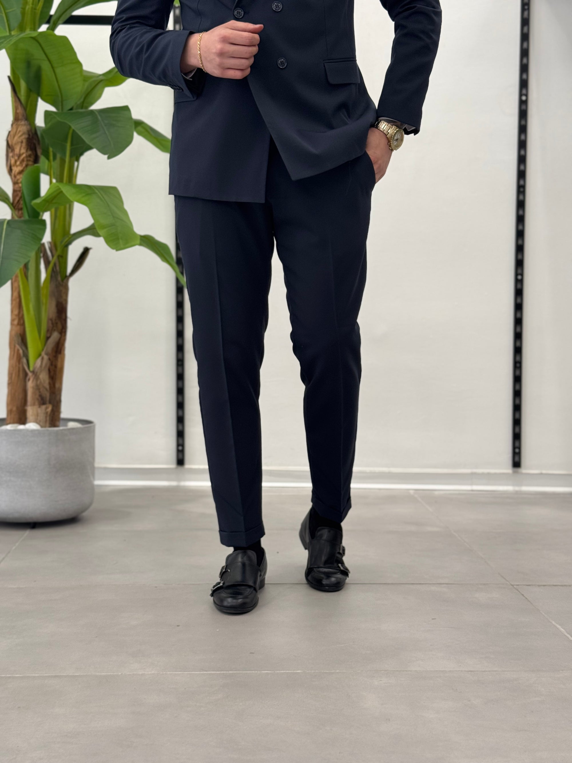 Malaga double-breasted suit 