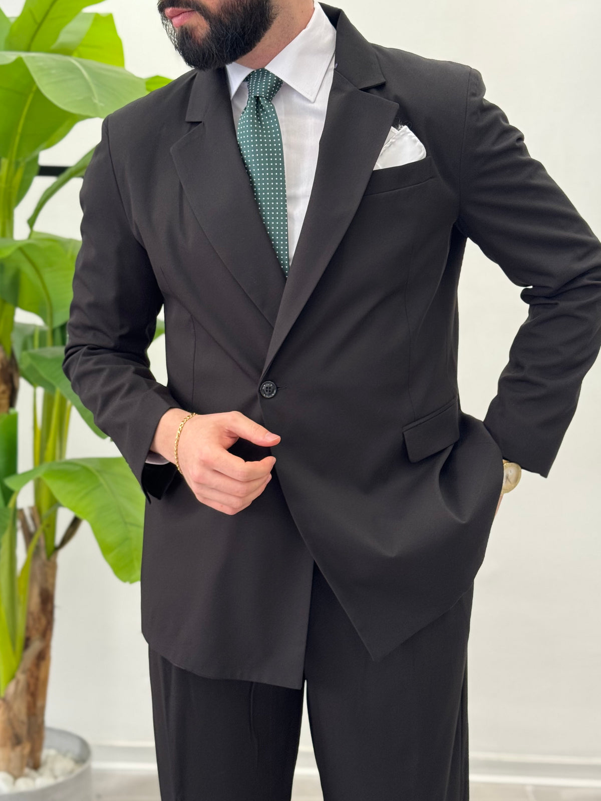 Malaga double-breasted suit 
