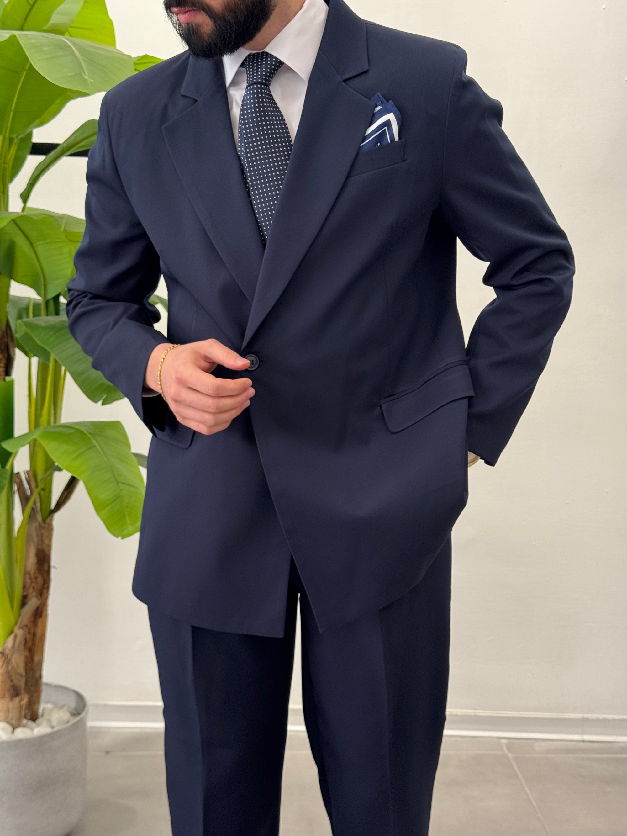 Malaga double-breasted suit 