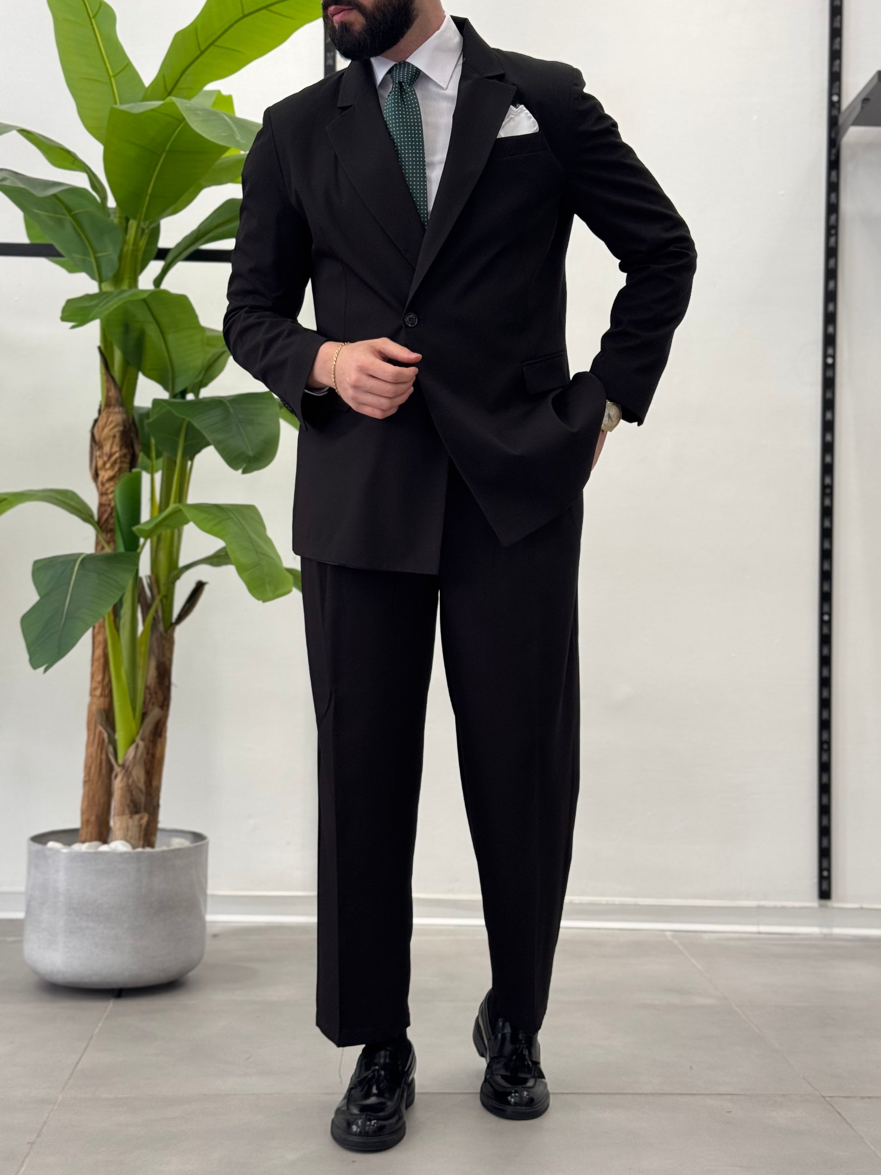 Malaga double-breasted suit 