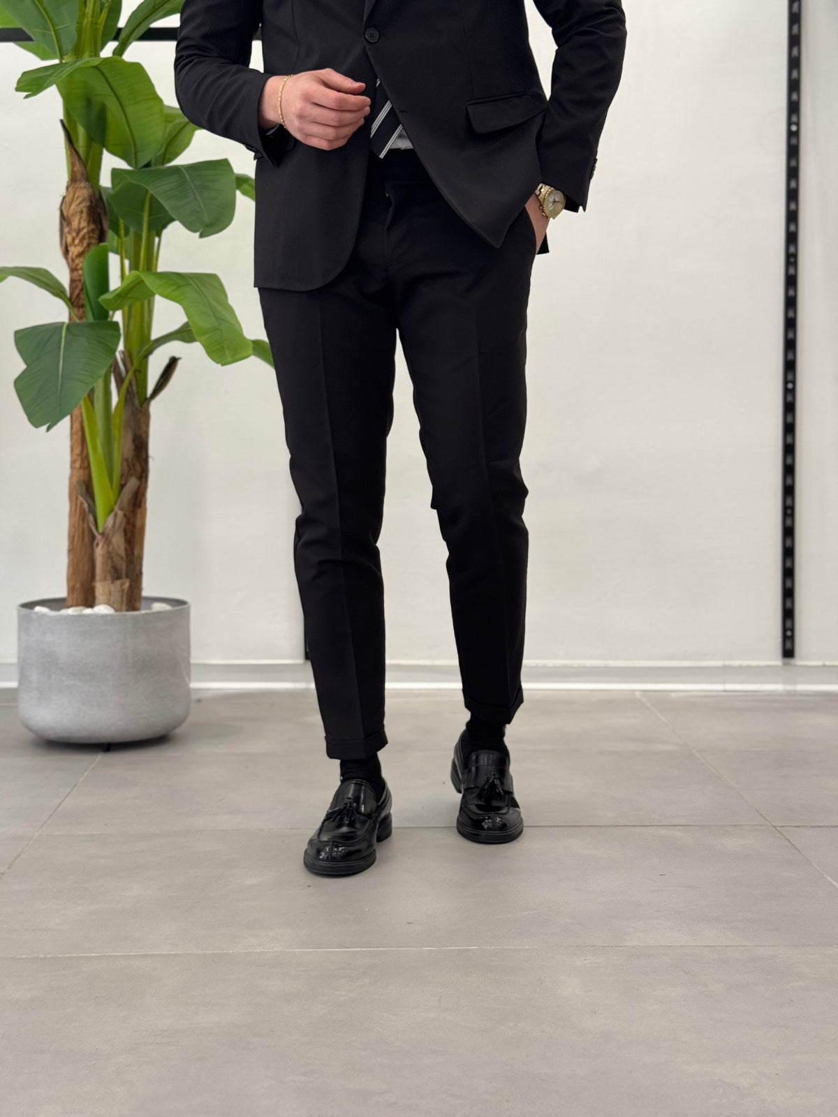 Malaga double-breasted suit 