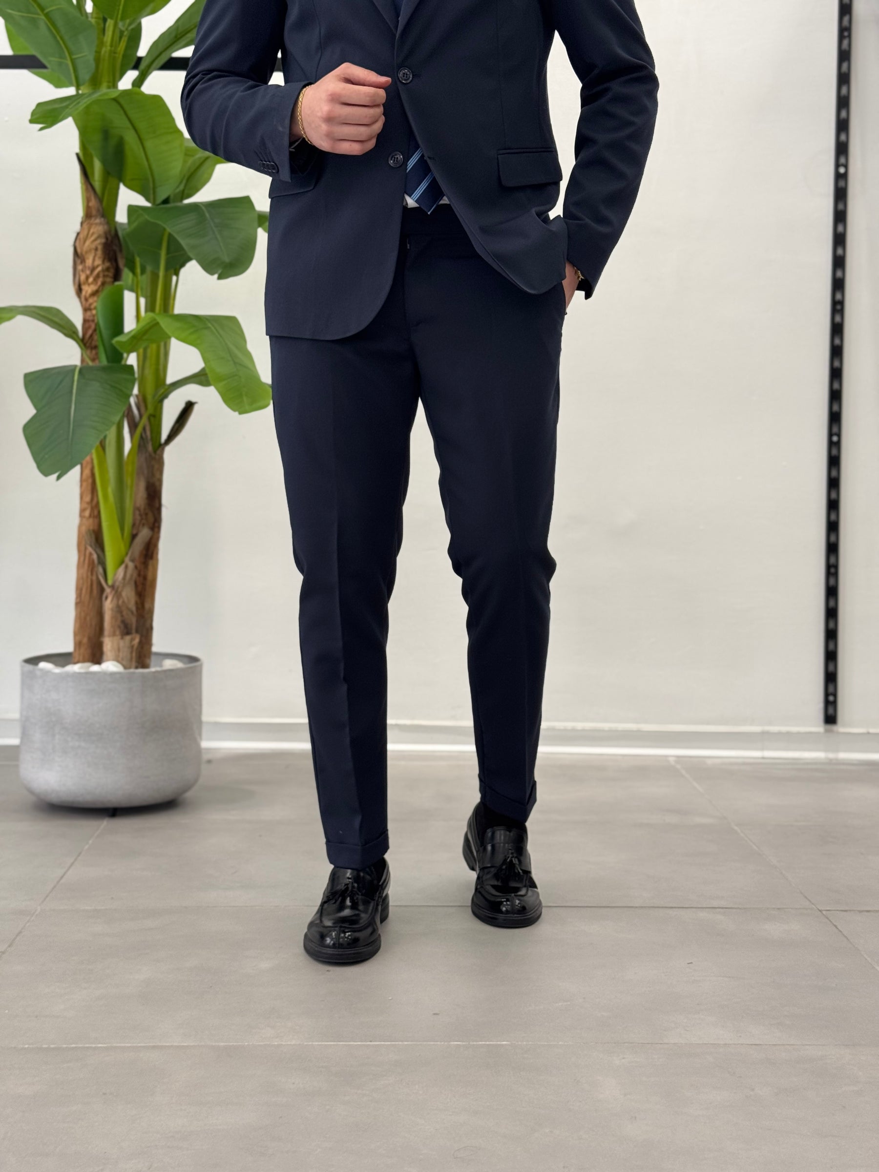 Malaga double-breasted suit 