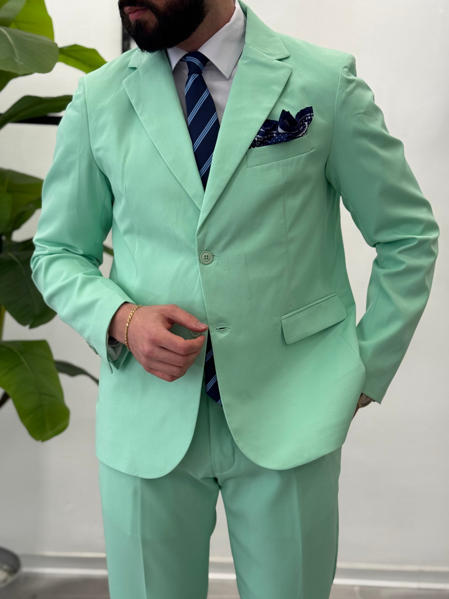 Malaga double-breasted suit 
