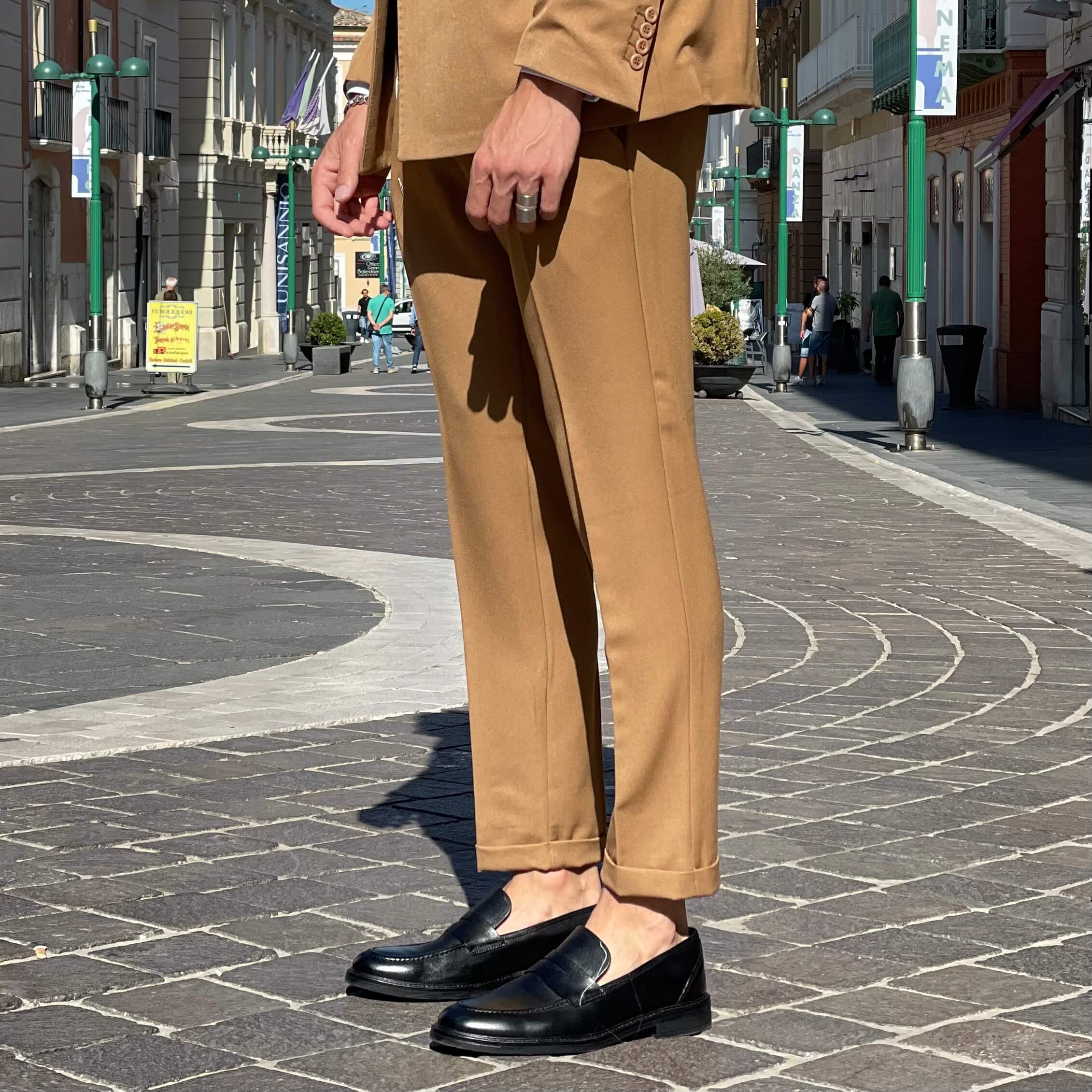 Abito doppiopetto beige biscotto - FLAG STORE