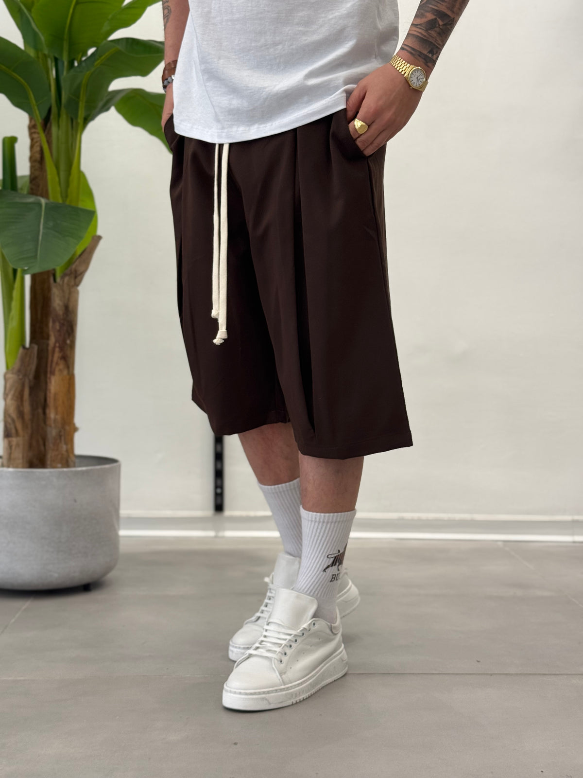 Wide Soho Trousers 