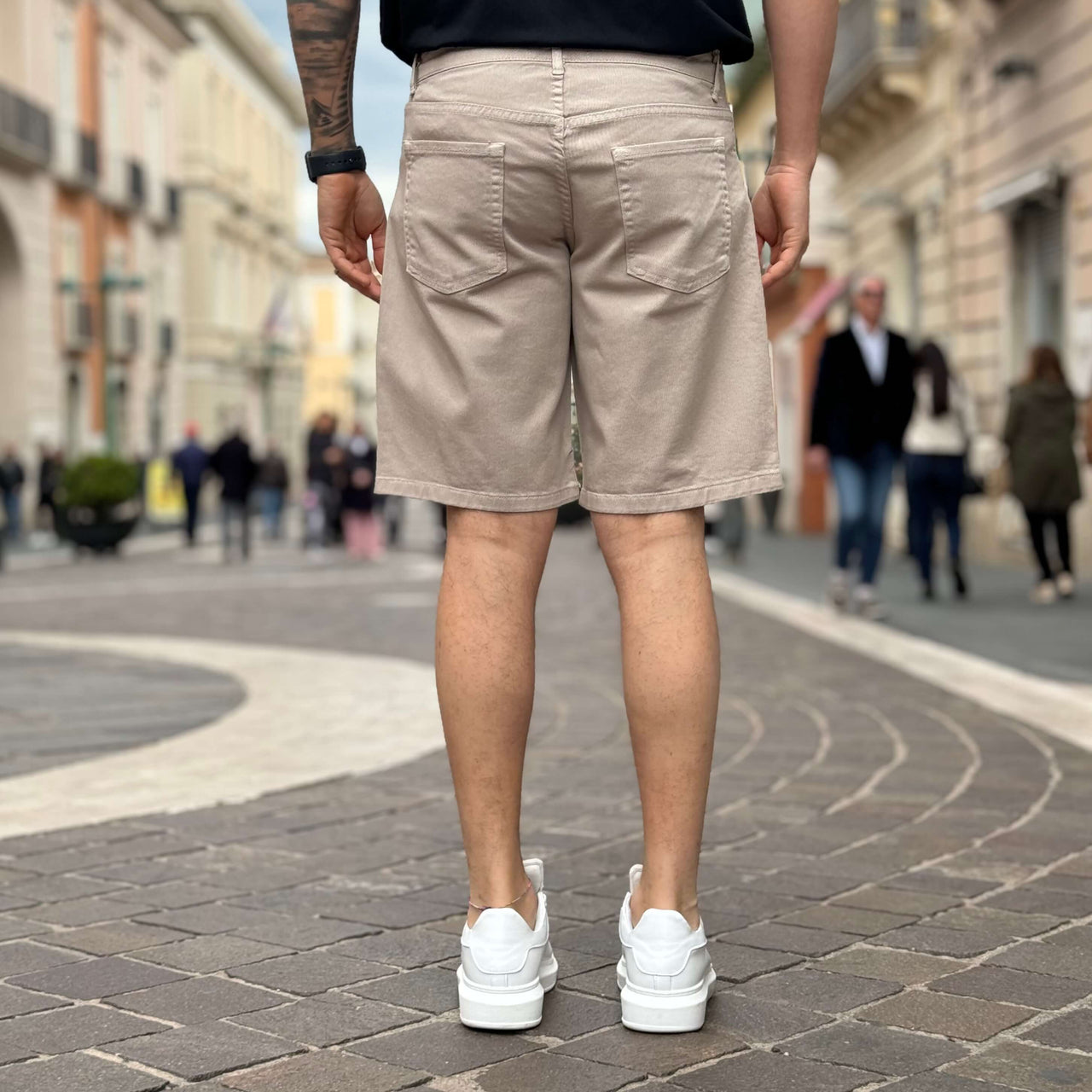 Bermuda di jeans