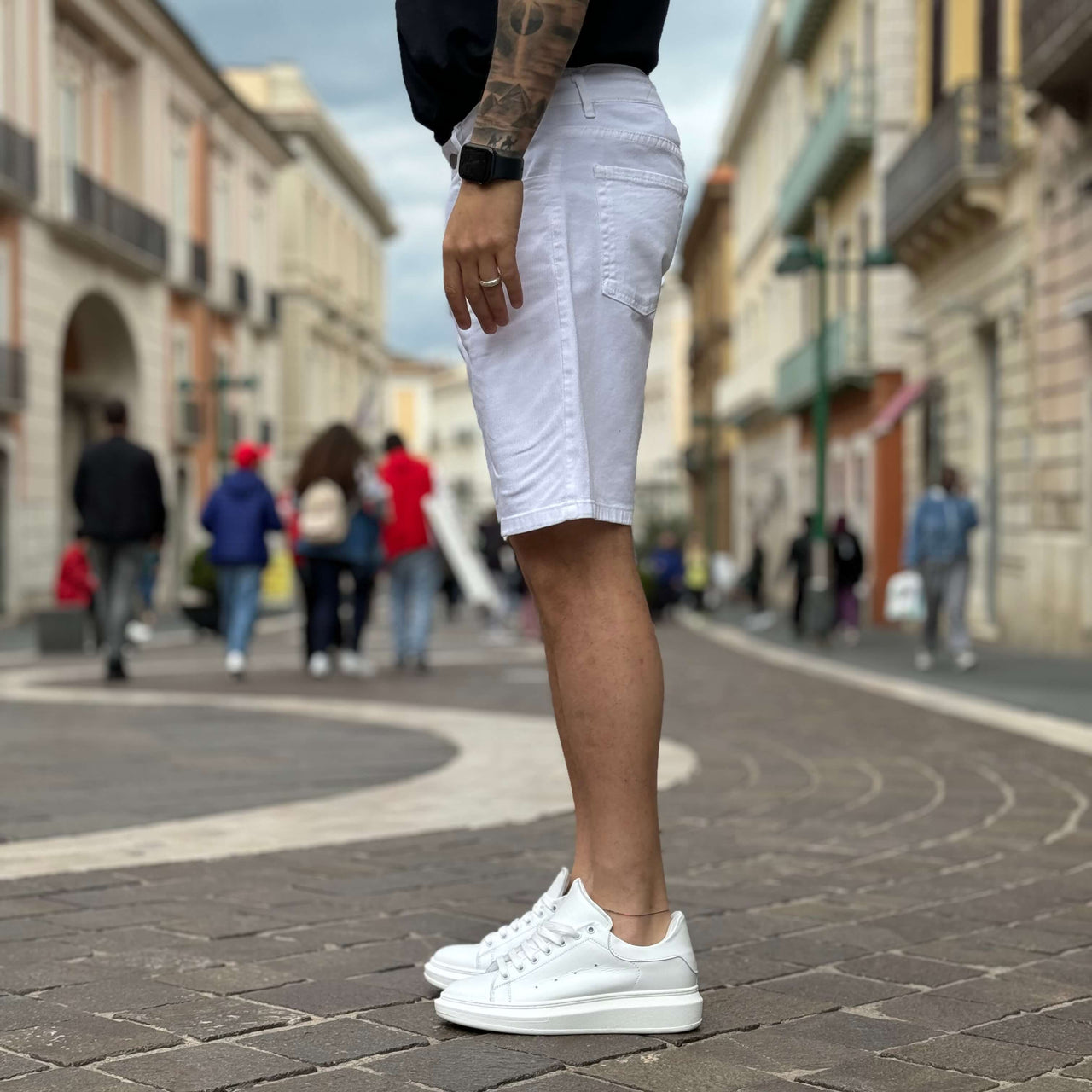 Bermuda di jeans