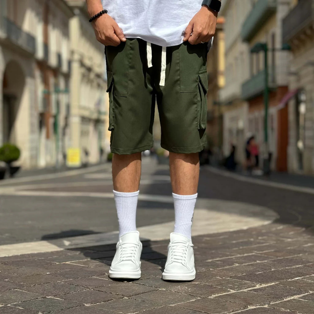 Bermuda tasconato morbido - FLAG STORE