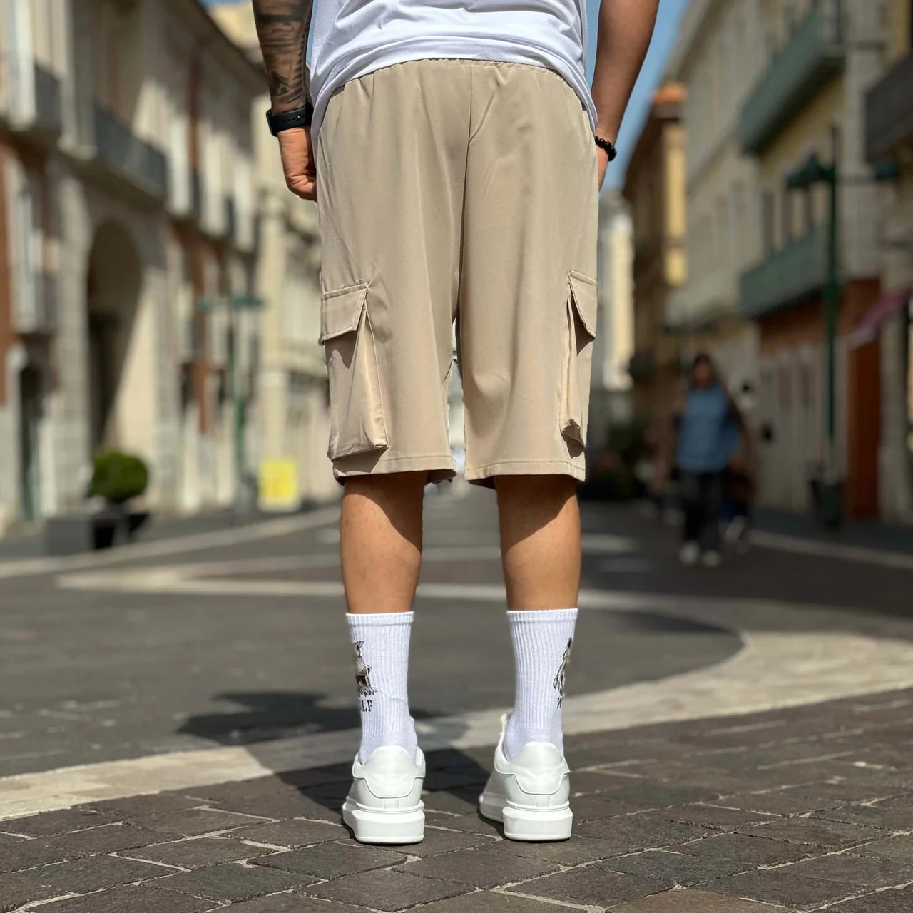 Bermuda tasconato morbido - FLAG STORE