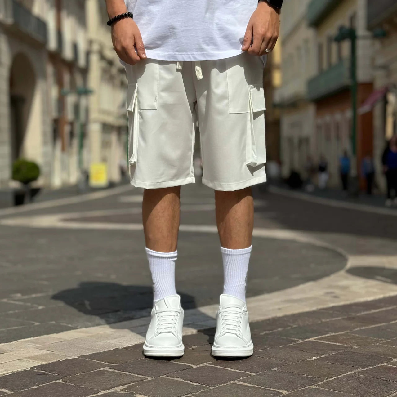 Bermuda tasconato morbido - FLAG STORE