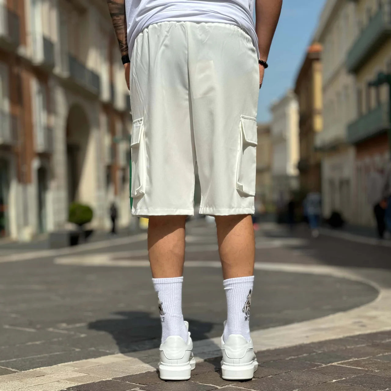 Bermuda tasconato morbido - FLAG STORE