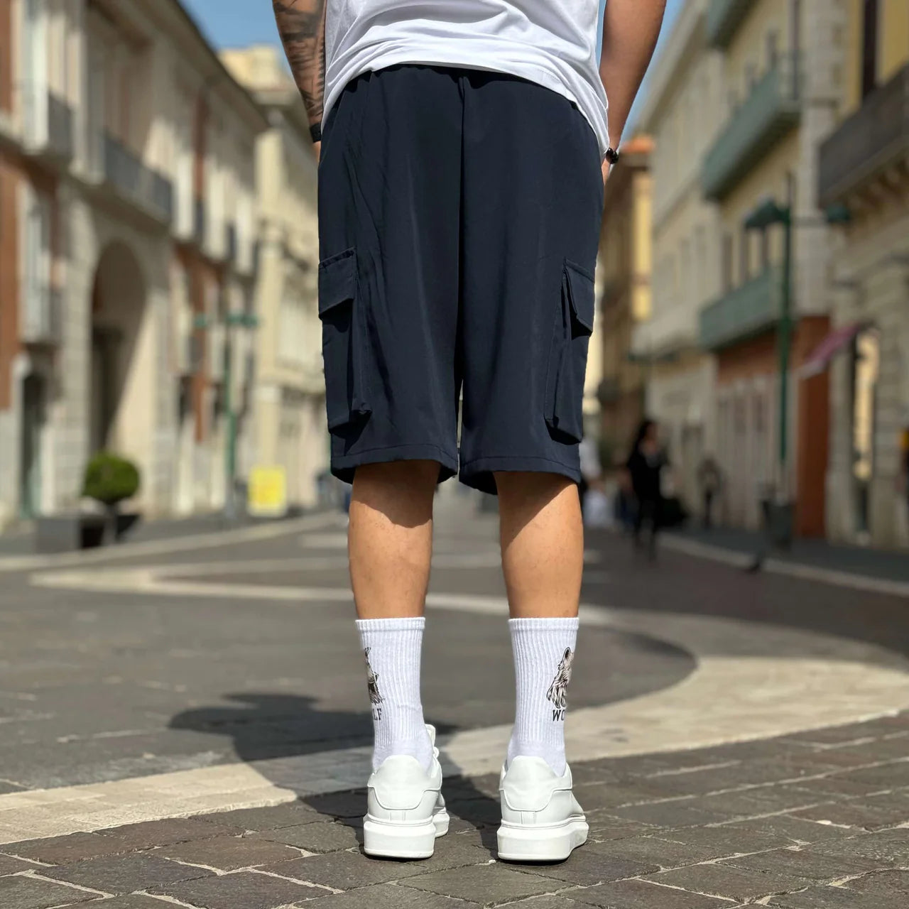 Bermuda tasconato morbido - FLAG STORE