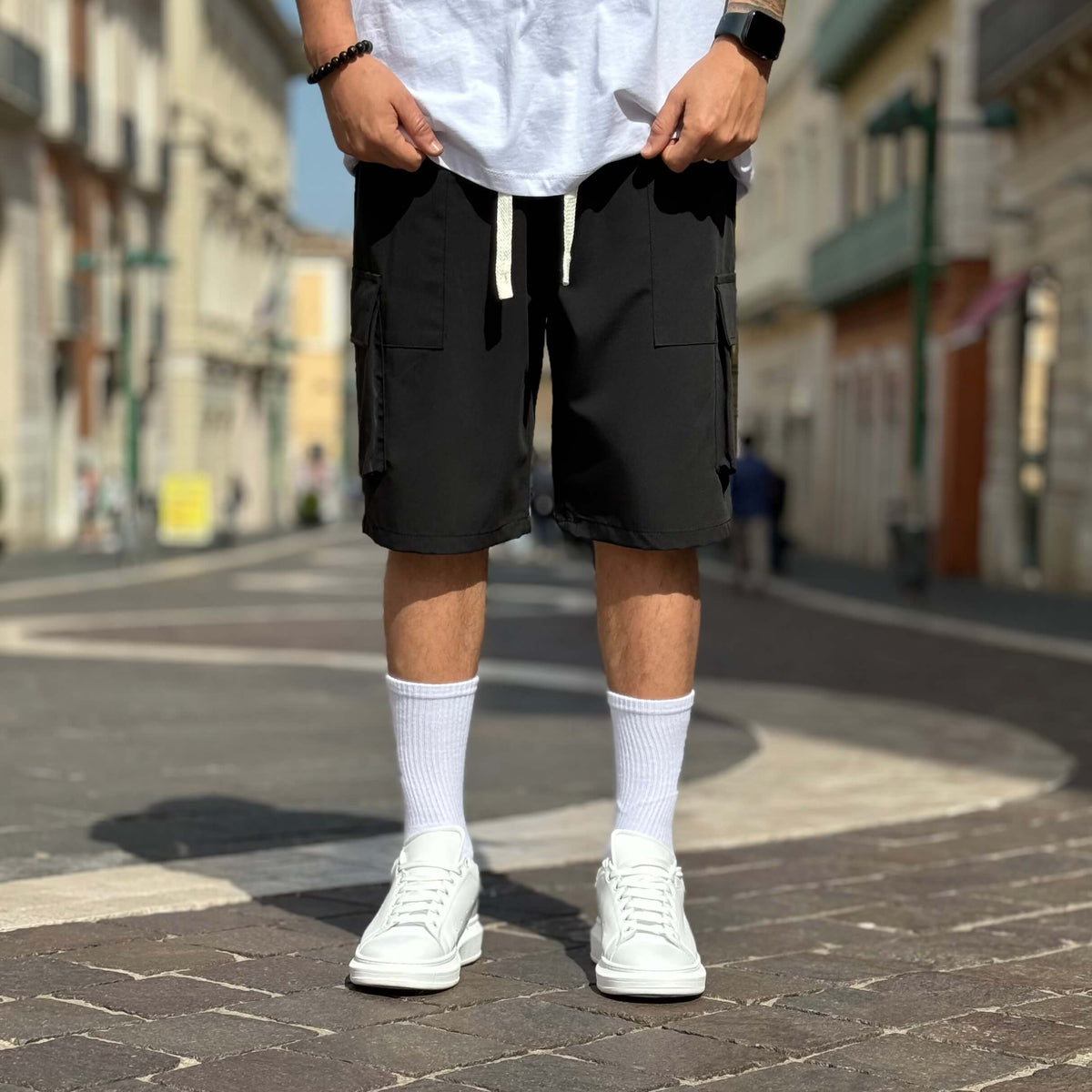 Soft Pocket Bermuda Shorts - FLAG STORE 
