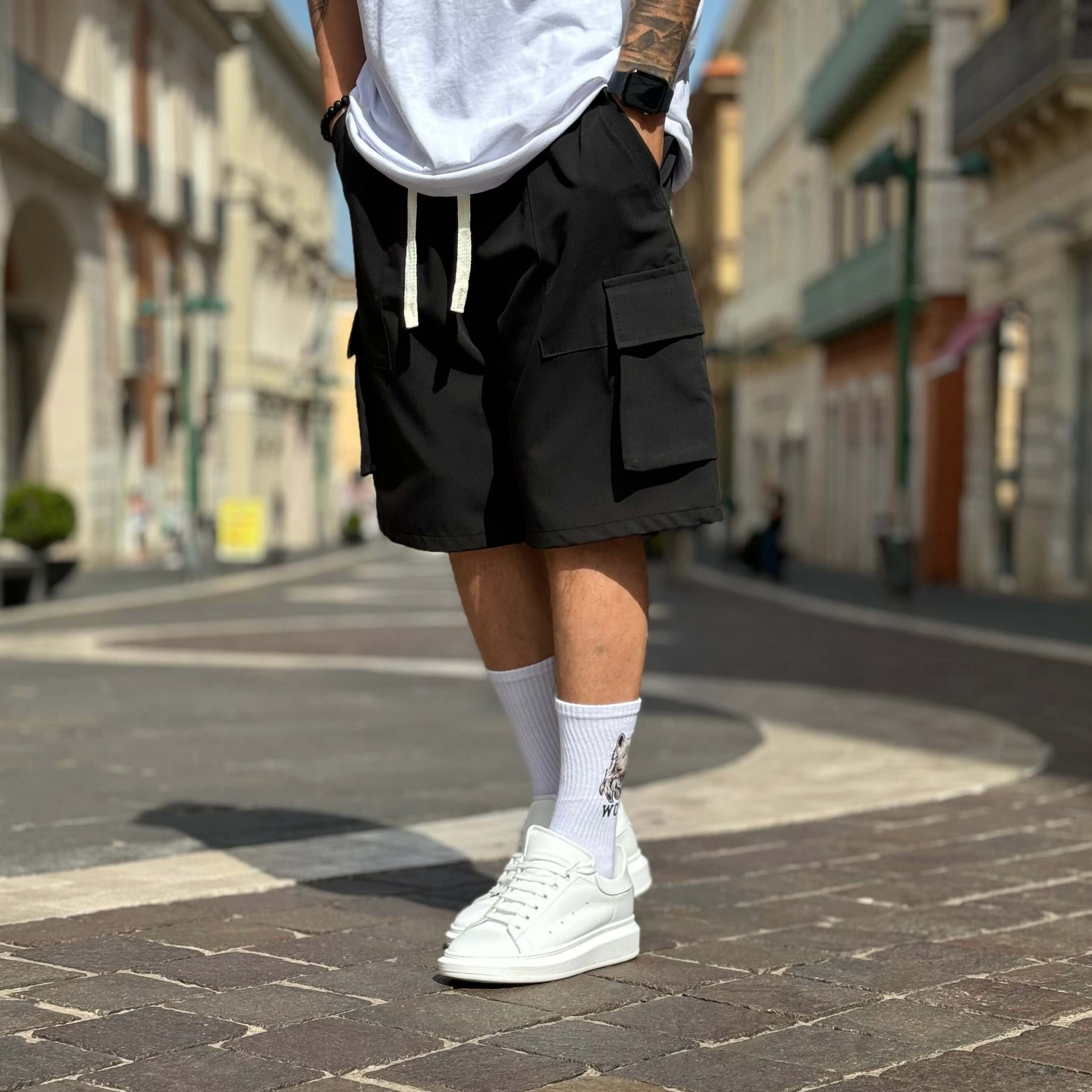 Soft Pocket Bermuda Shorts - FLAG STORE 