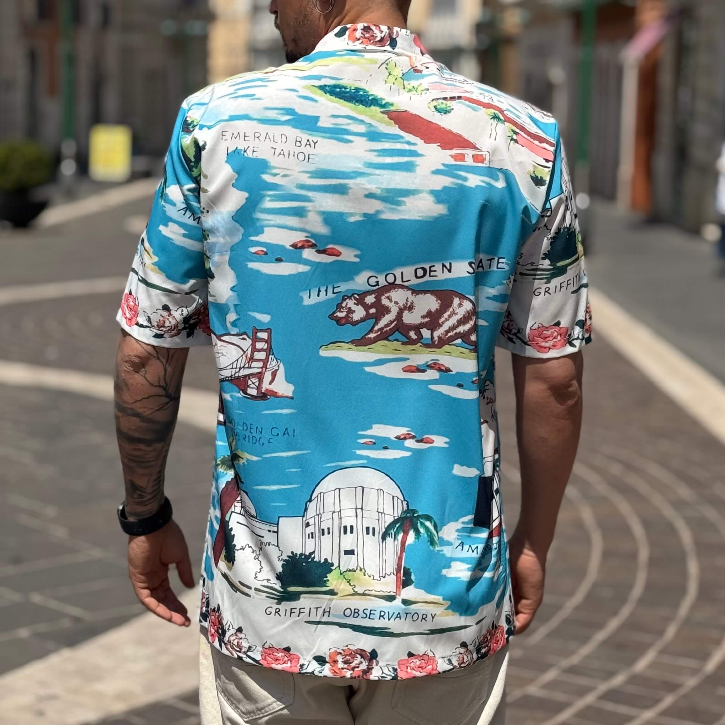 Camicia California Dream mezza manica