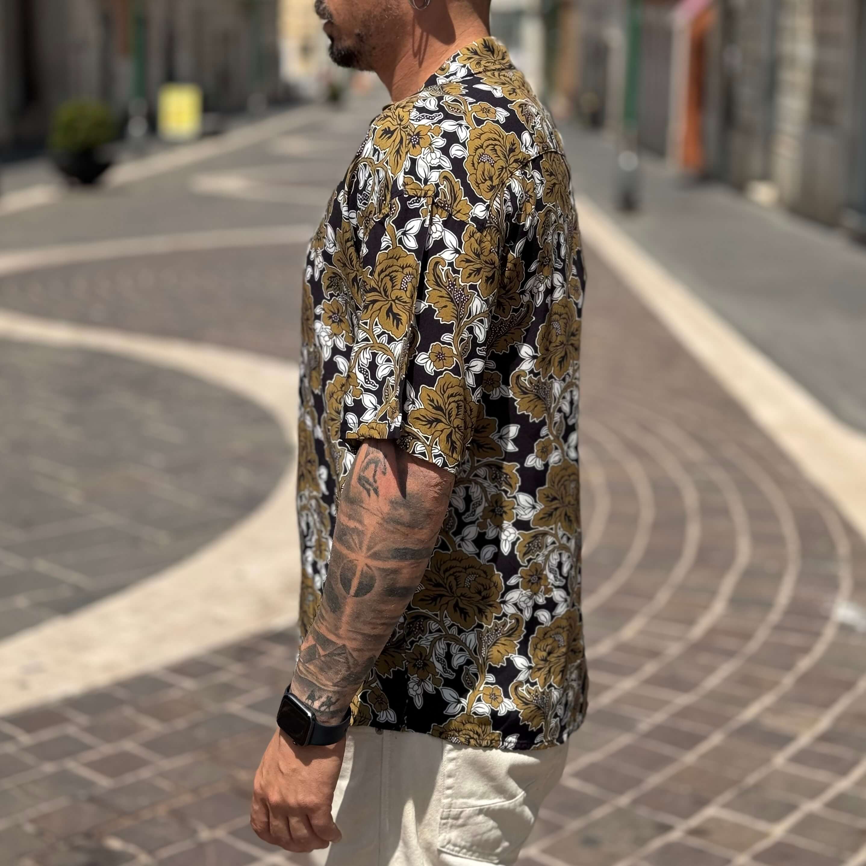 Camicia Havana Noir mezza manica