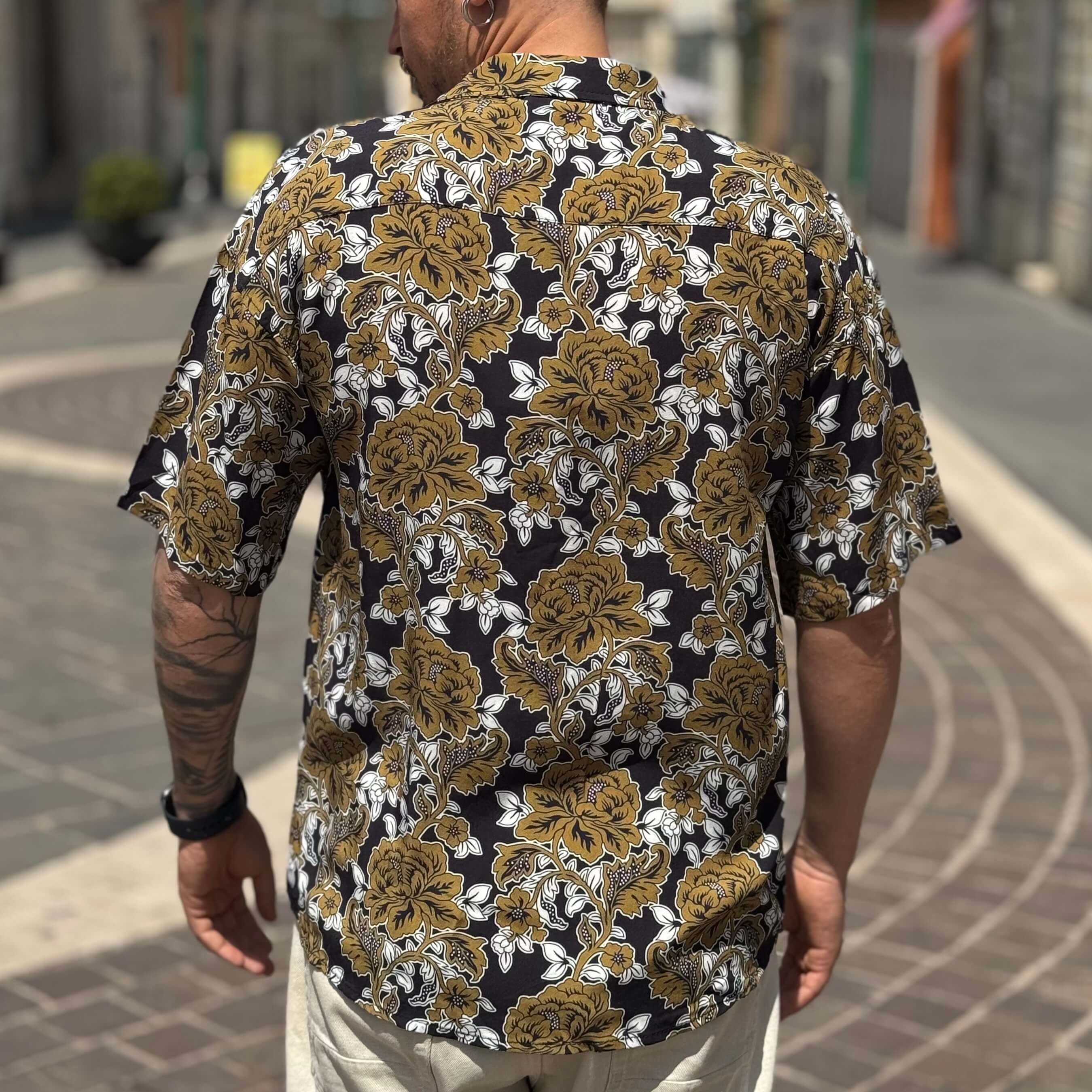 Camicia Havana Noir mezza manica