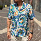 Camicia Ocean Vibes mezza manica