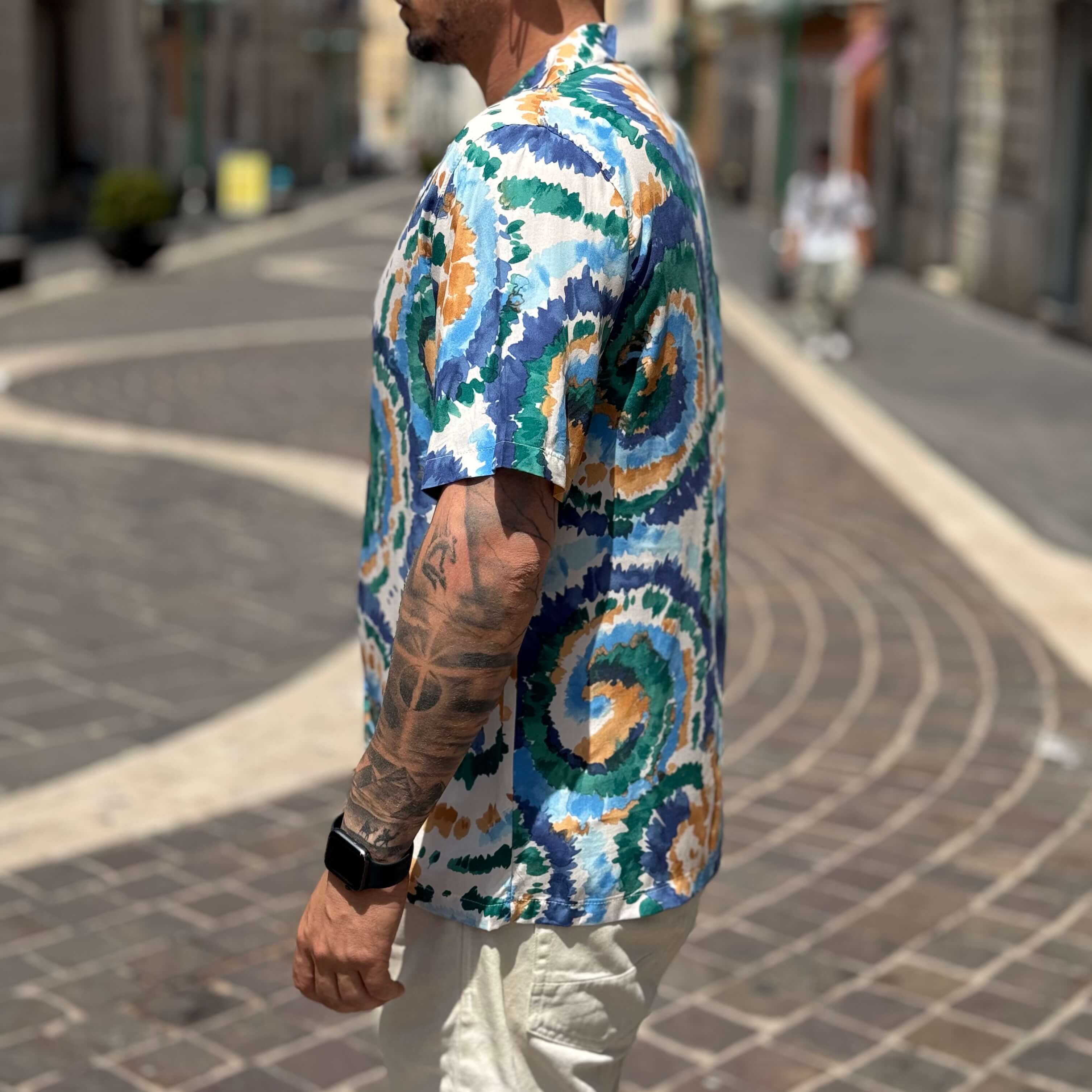 Camicia Ocean Vibes mezza manica