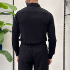 Camicia Slim in Viscosa Zen