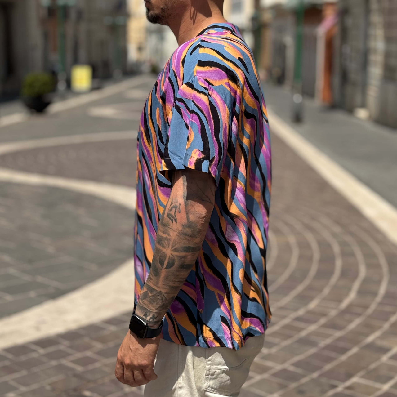 Camicia Wild Vibes mezza manica