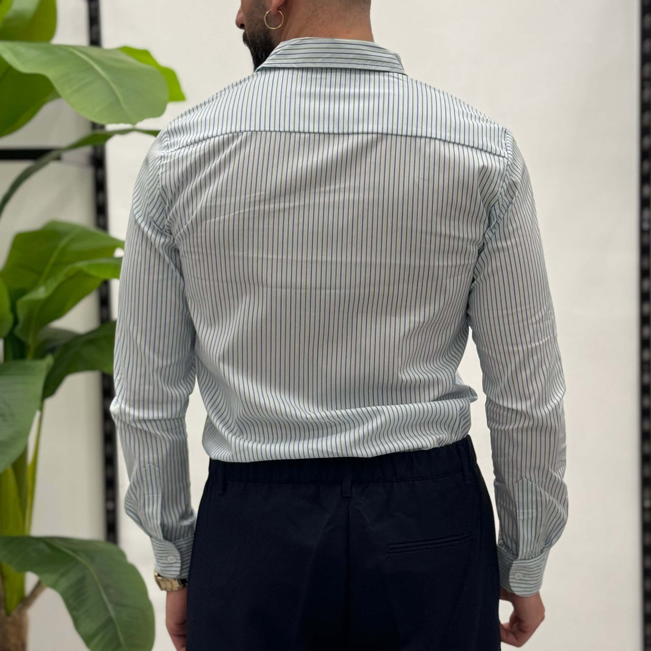 Camicia a righe Zen