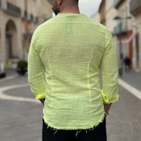 Thumbnail for Camicia con collo sfrangiato - FLAG STORE