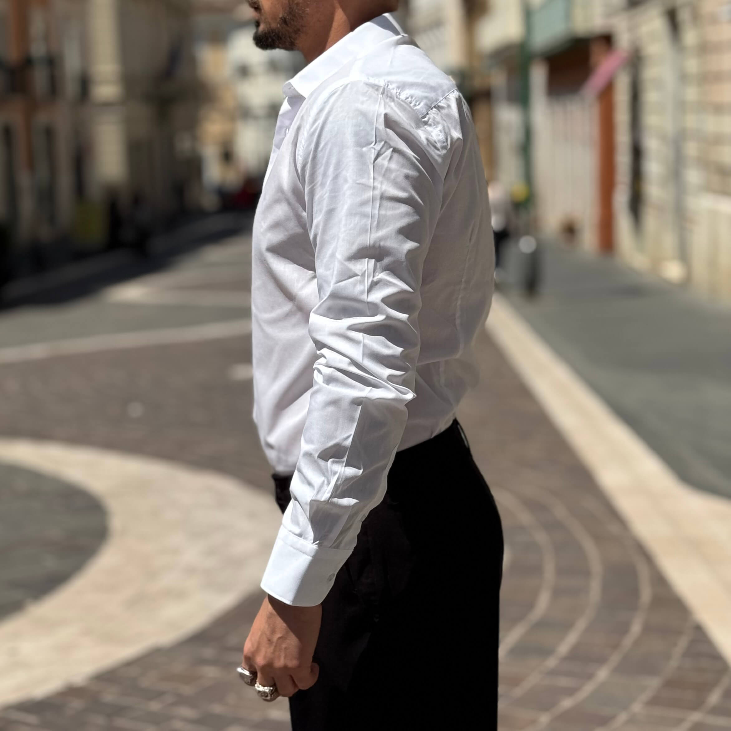 Camicia elegante slim fit - FLAG STORE