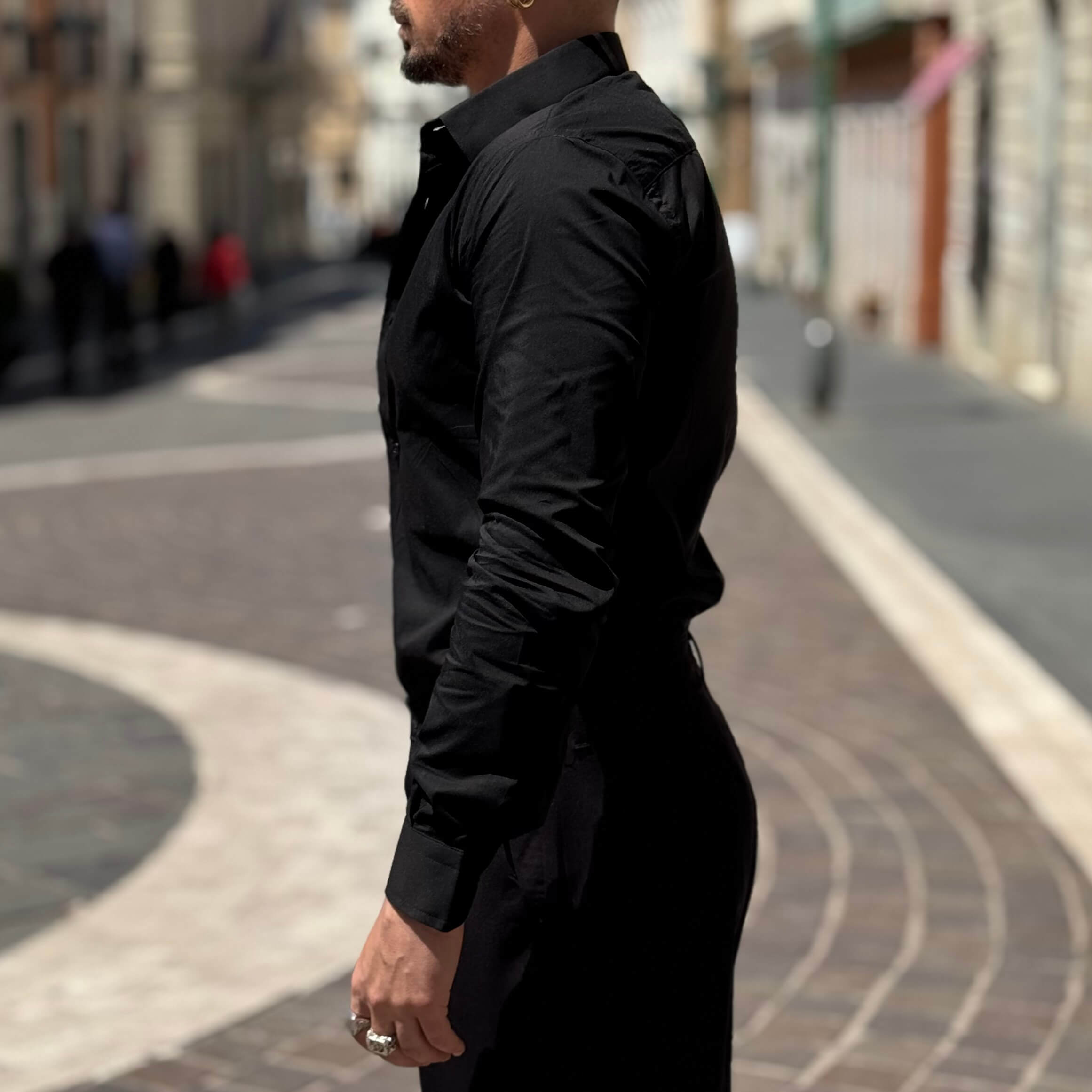 Camicia elegante slim fit - FLAG STORE