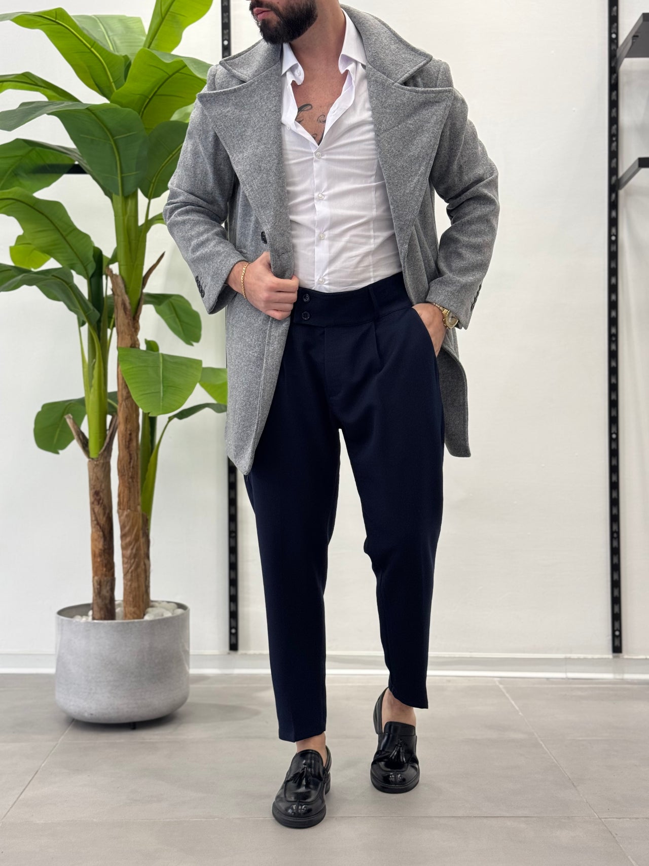 Cappotto Doppiopetto a Lancia Vision