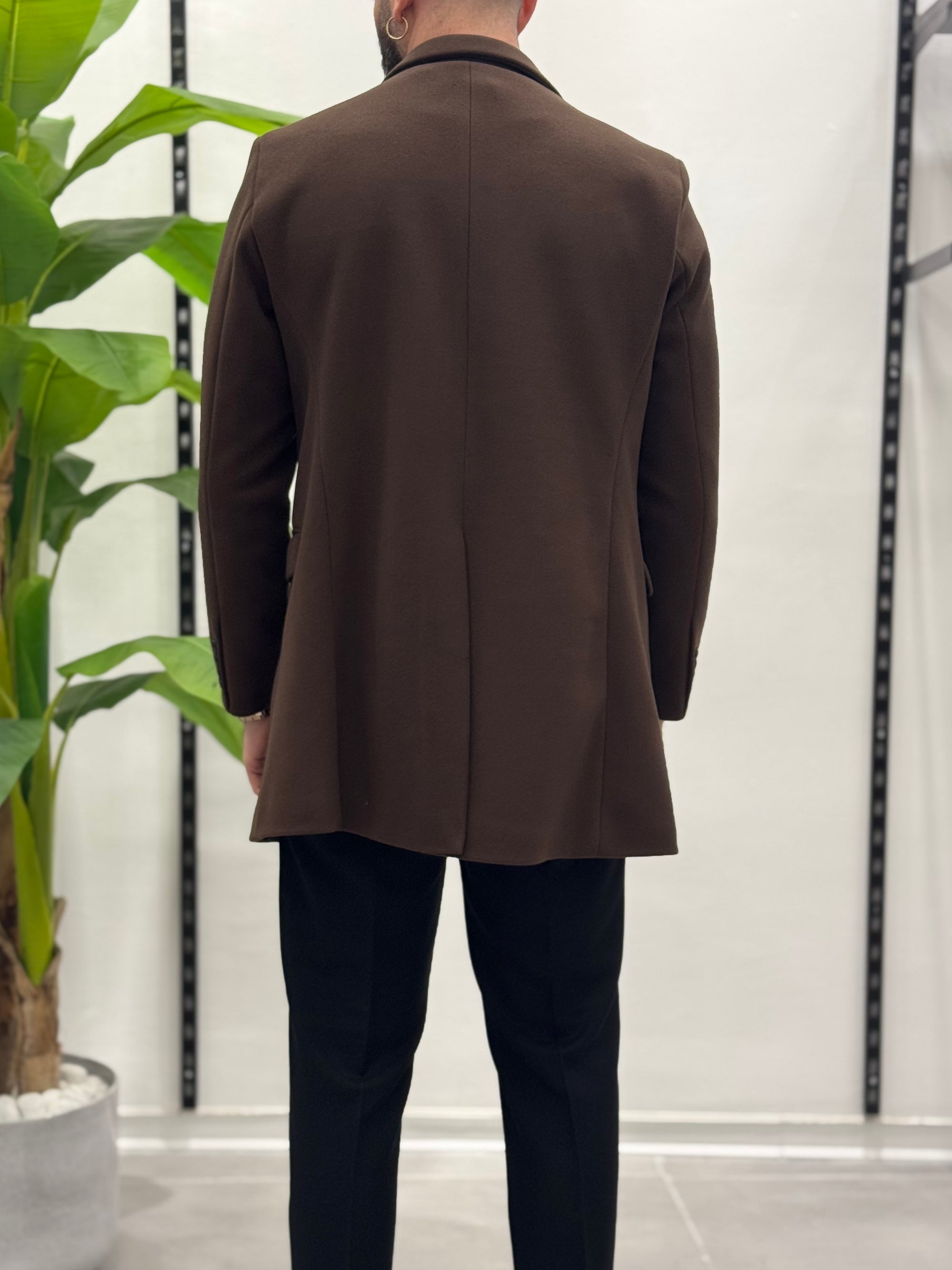 Gold Single-Breasted Coat 