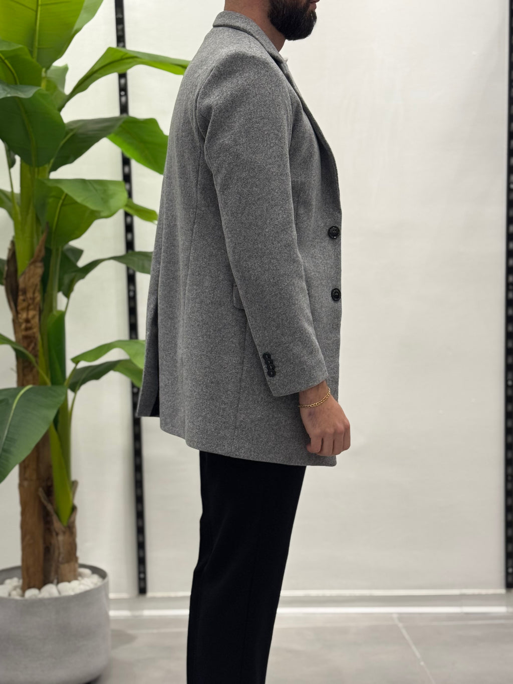 Cappotto Monopetto Gold