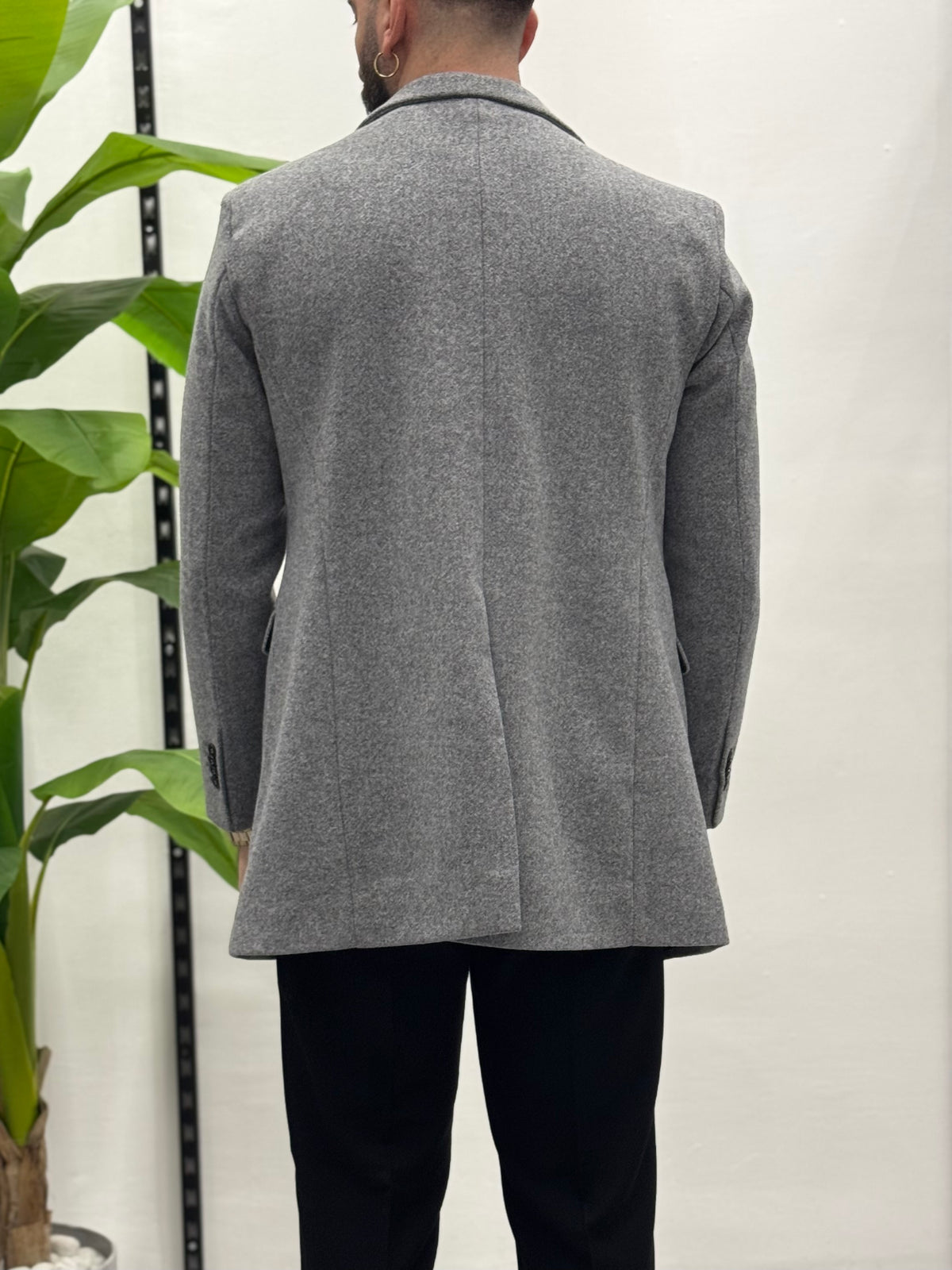 Gold Single-Breasted Coat 