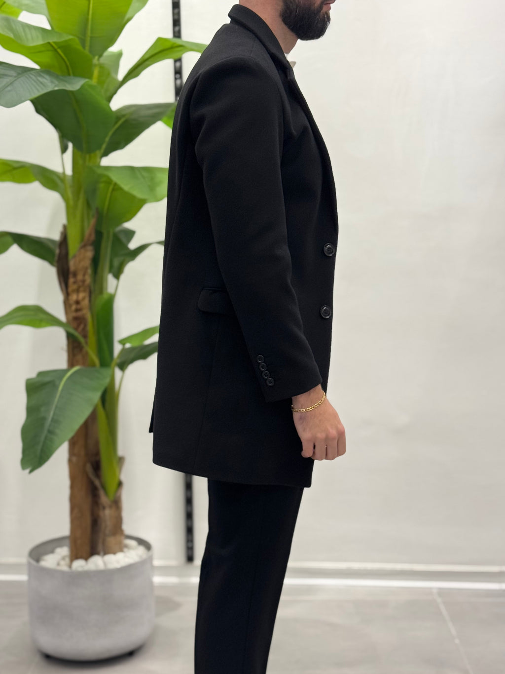 Cappotto Monopetto Gold