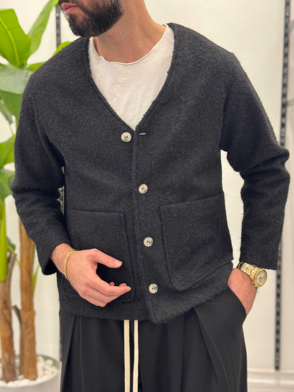 Cardigan Peluche Vision