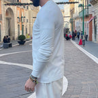 Cardigan basic bianco - FLAG STORE