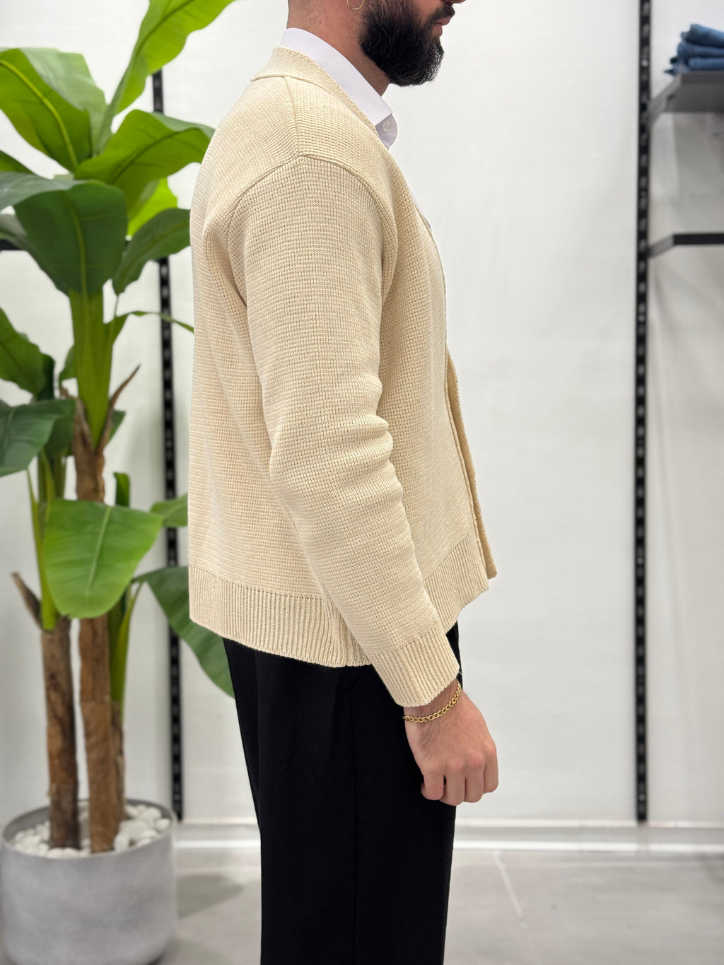 Cardigan in Filo Prime