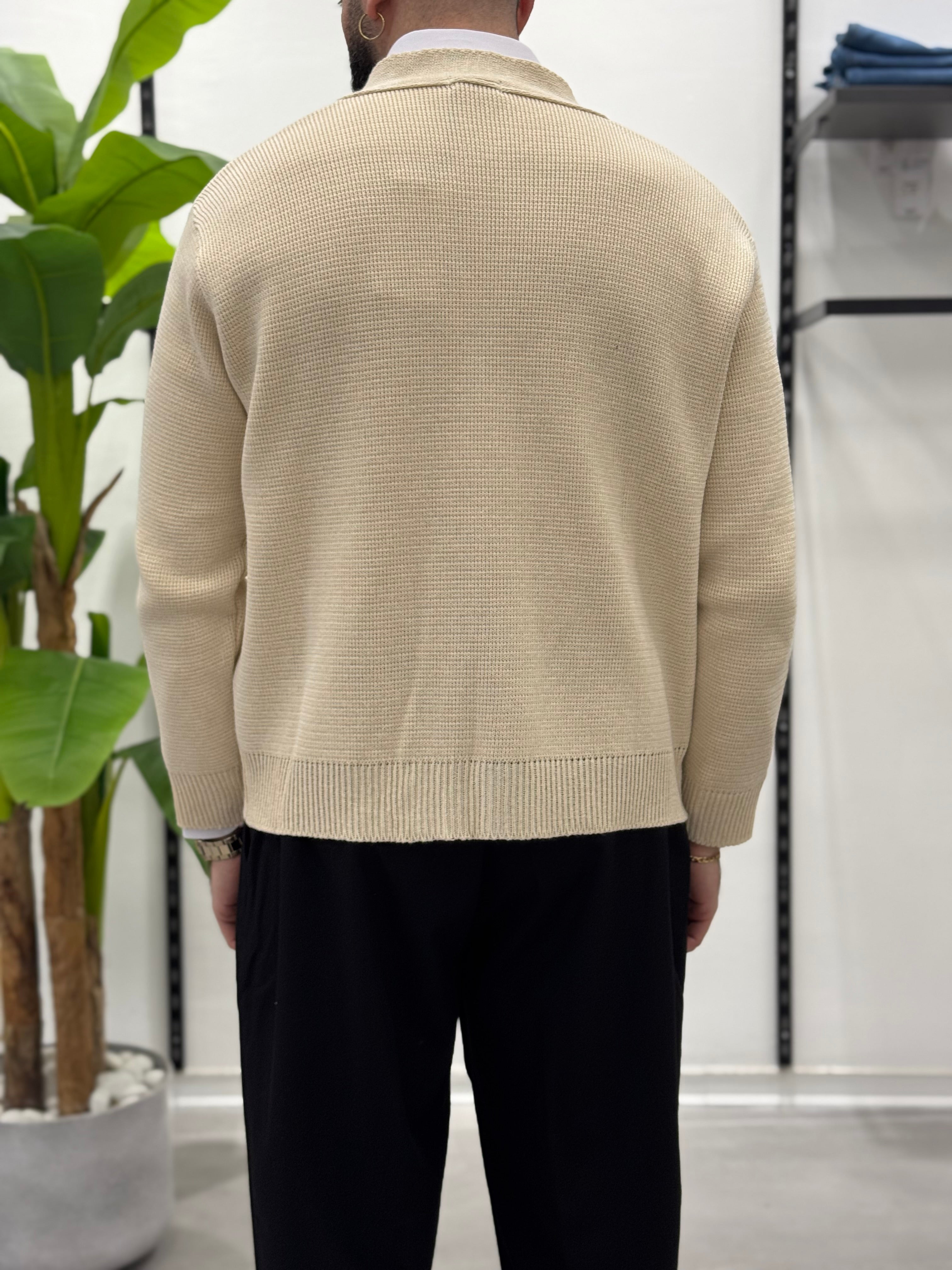 Cardigan in Filo Prime