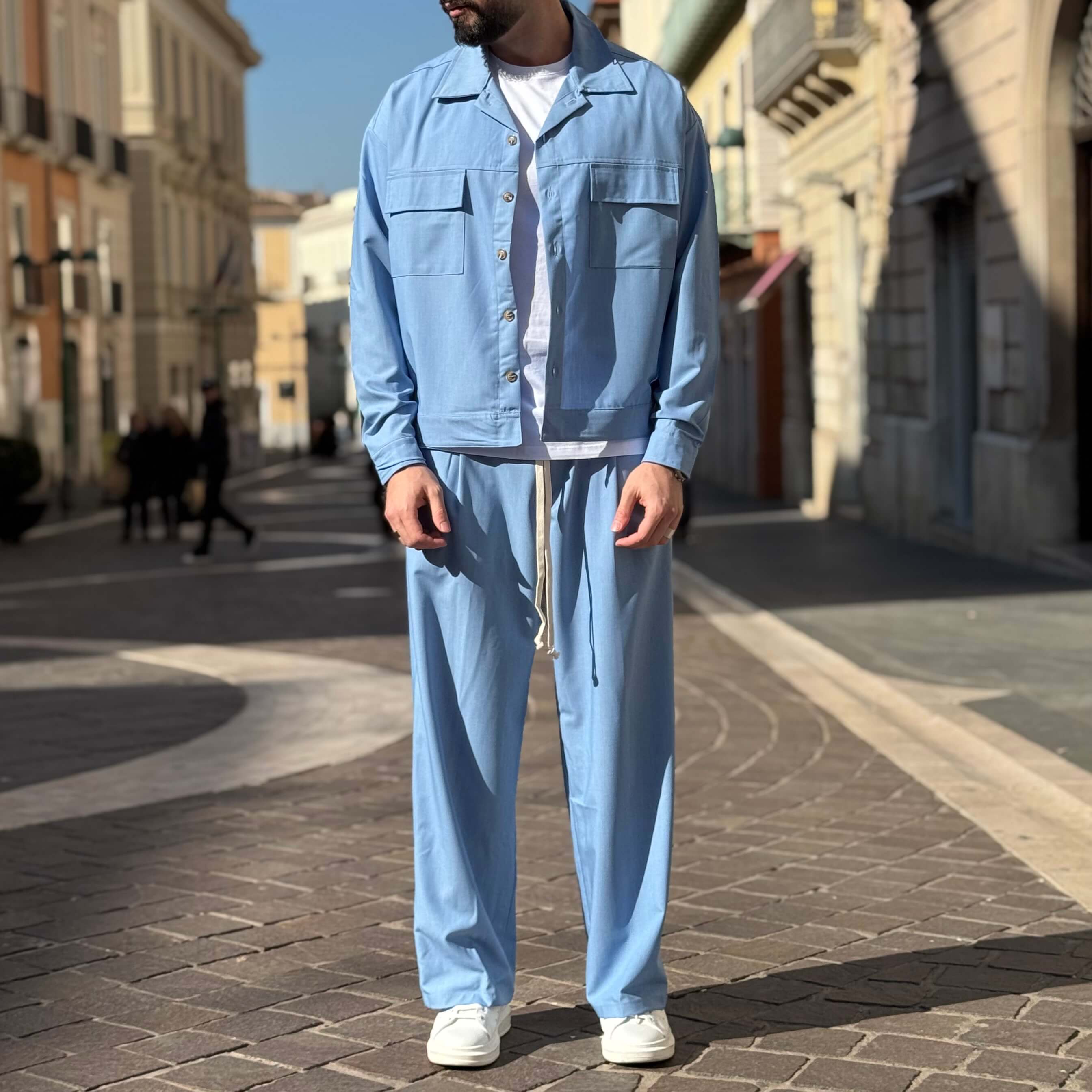 Coordinato Bogotà azzurro - FLAG STORE