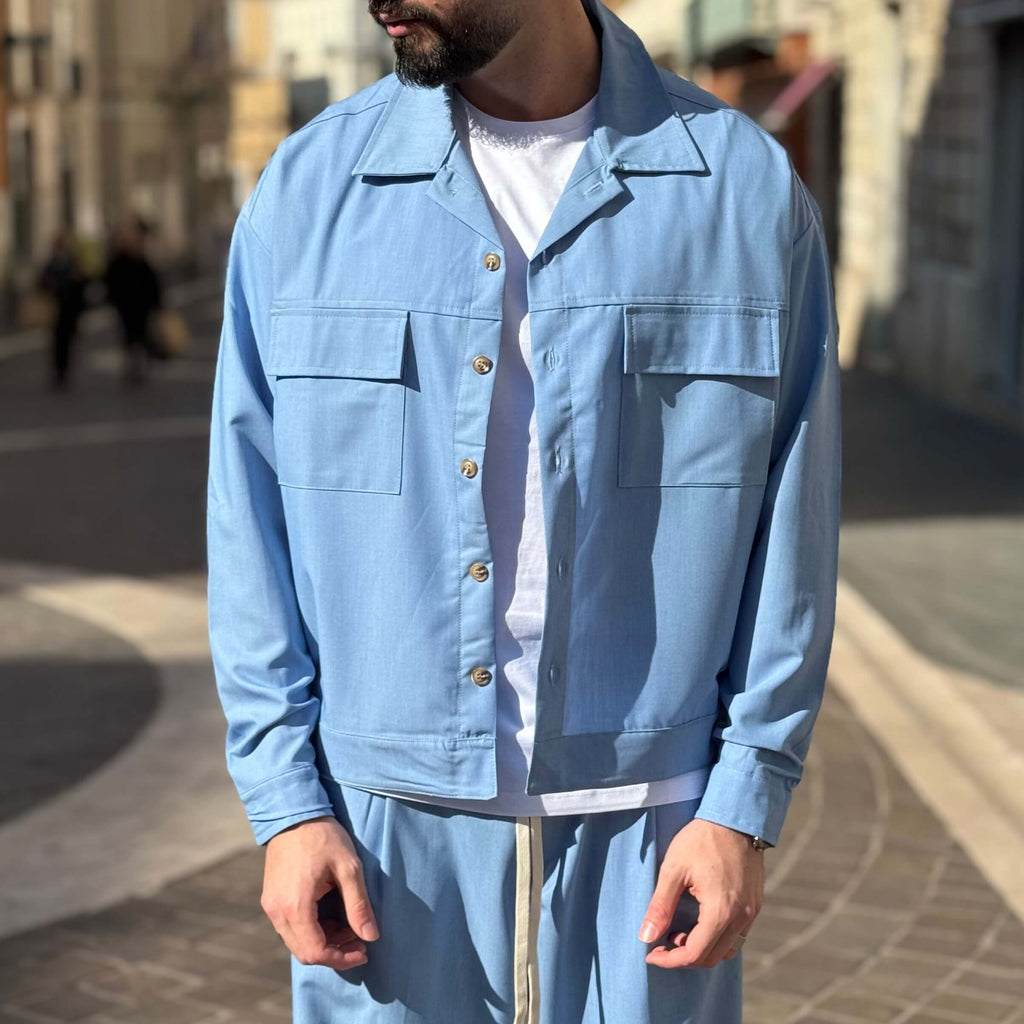 Coordinato Bogotà azzurro - FLAG STORE