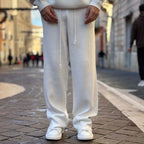 Coordinato tuta morbido bianco - FLAG STORE