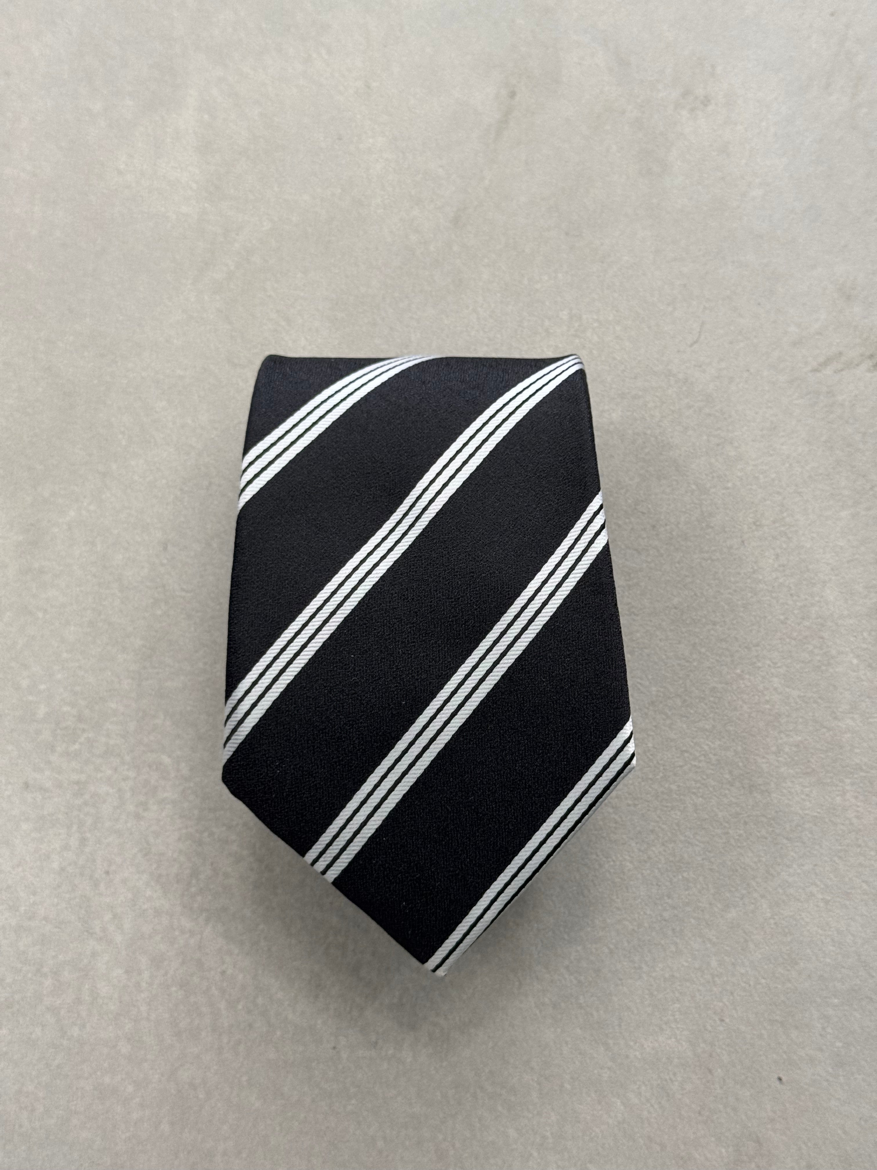 Cravatta Blu & Bianco