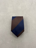 Cravatta Marrone & Blu